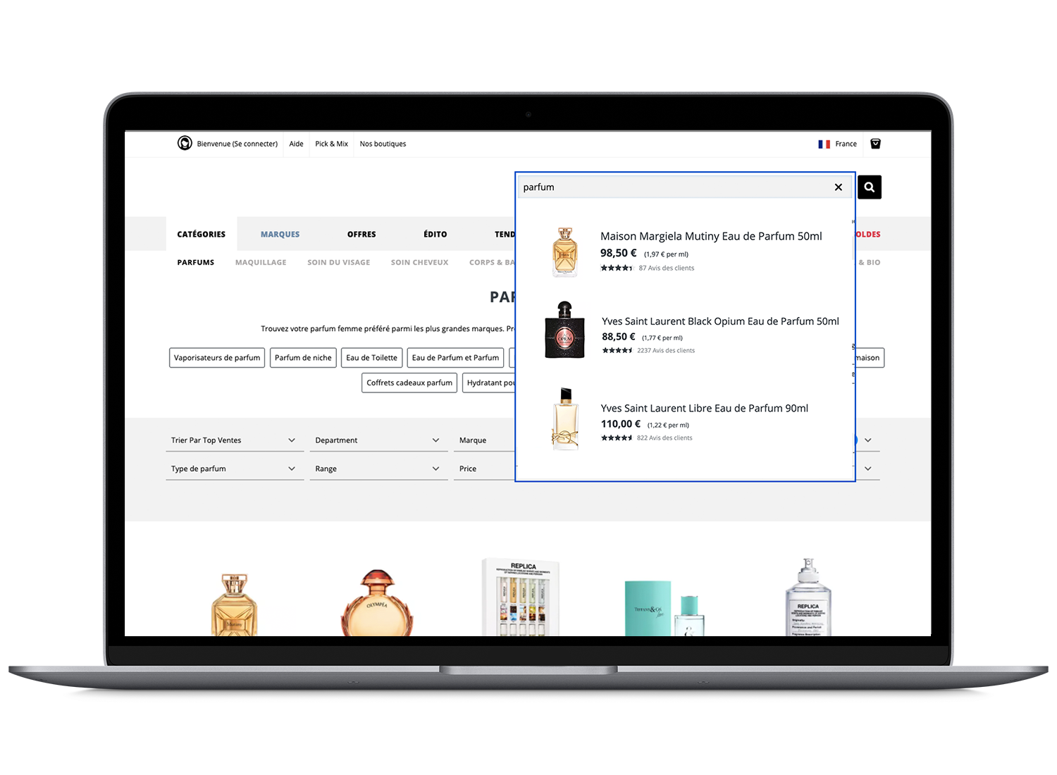 retail search